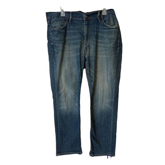 Levis 541 Jeans Mens 38 x 30 Athletic Fit Relaxed Straight Leg Blue Med Wash Fa - Picture 12 of 12